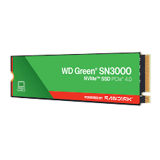Disco ssd western digital wd green sn3000 2tb/ m.2 2280 pcie/ full capacity