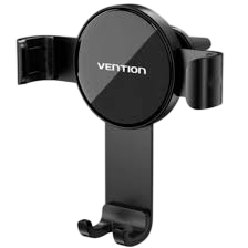 Soporte de smartphone para coche vention kcgb0/ negro