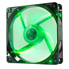 Ventilador nox coolfan 120 led/ 12cm/ verde