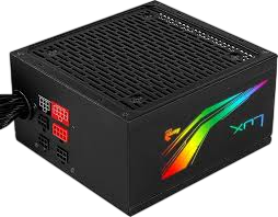 Fuente de alimentación aerocool lux rgb 650m/ 650w/ ventilador 12cm/ 80 plus bronze