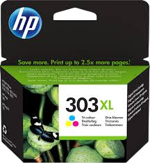 Cartucho de tinta original hp nº303 xl alta capacidad/ tricolor