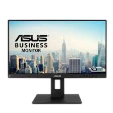 Monitor profesional asus be249qfk 24"/ full hd/ webcam/ multimedia/ regulable en altura/ negro