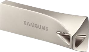 Pendrive 512gb samsung bar plus plata usb 3.1