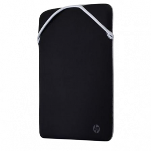 Funda hp 2f2j1aa reversible para portátiles hasta 14.1"/ negro y plata