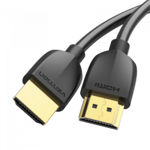 Cable hdmi 2.0 4k portatil vention aaibd/ hdmi macho - hdmi macho/ 50cm/ negro