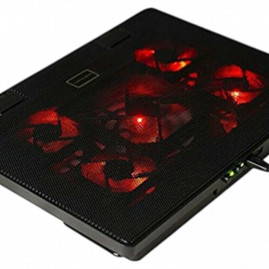 Soporte refrigerante mars gaming mnbc2 para portátiles hasta 17.3"/ iluminación led