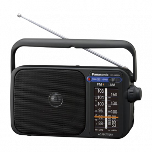 Radio portátil panasonic rf-2400deg-k/ negra