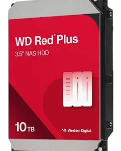 Disco duro western digital wd red plus nas 10tb/ 3.5"/ sata iii/ 256mb