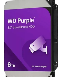 Disco duro western digital wd purple surveillance 6tb/ 3.5"/ sata iii/ 256mb