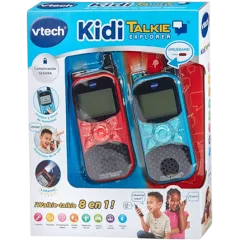 Walkie talkie vtech kiditalkie explorer/ rojo y azul