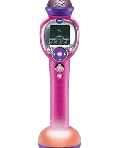 Micrófono inalámbrico vtech kidi superstar dance micrófono mágico/ rosa