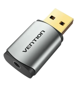 Tarjeta de sonido vention cdnh0/ 2.1/ gris
