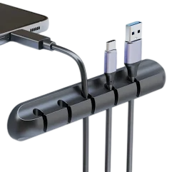 Tira organizadora de cables vention zjbb0-20/ 11cm/ pack de 20