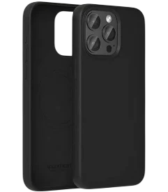 Funda silicona con magsafe vention kufb0-10/ compatible con iphone 15/ negra