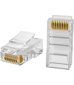Conector rj45 vention vdd-b11-w cat5e utp/ 10 uds/ blanco