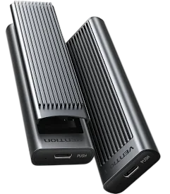 Caja externa para disco ssd m.2 nvme vention usb tipo-c  kpgh0/ usb 3.1/ sin tornillos