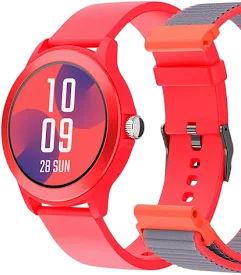 Smartwatch spc smartee duo vivo 9651r/ notificaciones/ frecuencia cardíaca/ rojo/ incluye correa extra