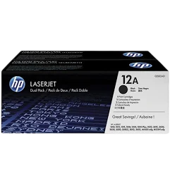 Tóner original hp nº12a multipack/ 2x negro