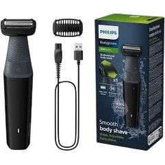 Afeitadora philips bodygroom series 3000 bg3017/ con batería/ 1 accesorio