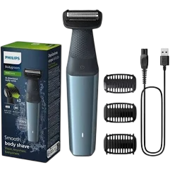Afeitadora philips bodygroom series 3000 bg3027/ con batería/ 3 accesorios