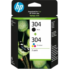 Cartucho de tinta original hp nº304 xl alta capacidad/ tricolor