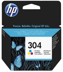 Cartucho de tinta original hp nº304/ tricolor