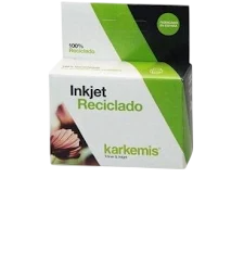Cartucho de tinta reciclado karkemis hp nº302 xl alta capacidad/ tricolor