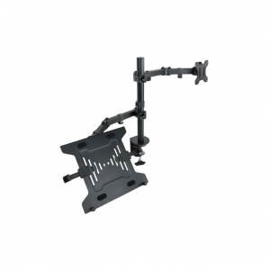 Soporte de mesa orientable/ inclinable tooq db1200tn-b para tv y portátil de 13-32"